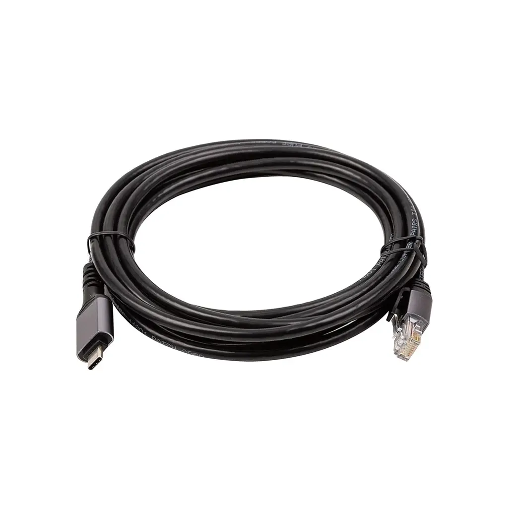 Кабель для передавання даних PowerPlant USB-C to RJ45 Ethernet 3.0m (CA914937) - фото 2