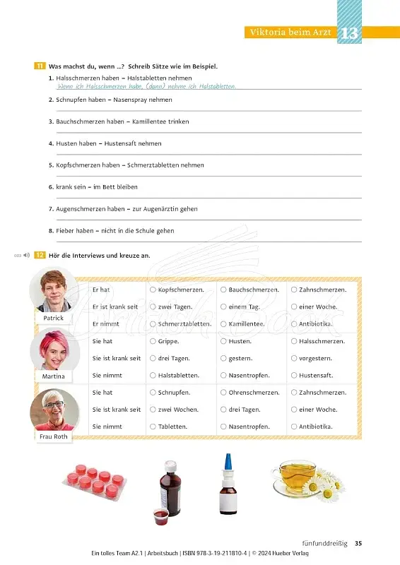 Ein tolles Team A2.1 Arbeitsbuch plus interaktive Version - Джорджио Мотта - фото 5