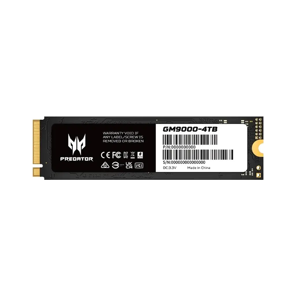 Накопичувач SSD M.2 2280 4TB GM9000 Acer Predator (BL.9BWWR.131) - фото 6