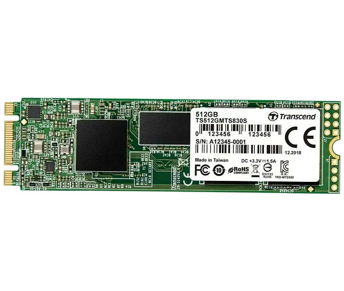 SSD M.2 Накопичувач Transcend 830S 512GB (TS512GMTS830S) - фото 3