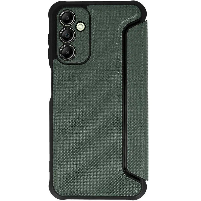 Шкіряний чохол-книжка GETMAN Razor (PU) для Samsung Galaxy A25 5G Green - фото 2