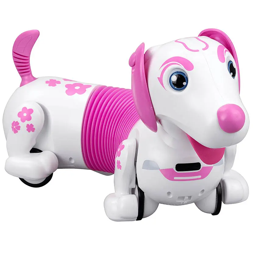 Игрушка робот-собака Silverlit Ycoo Dash D розовая (88742) - фото 2