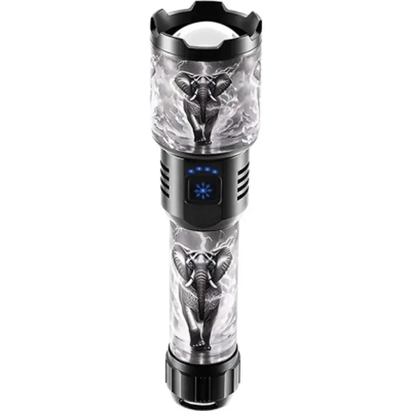 Ліхтар NEWVEW NV-K20-Elephant 5000mAh, Black (NWVW-NV-K20-ELFNT-BK)