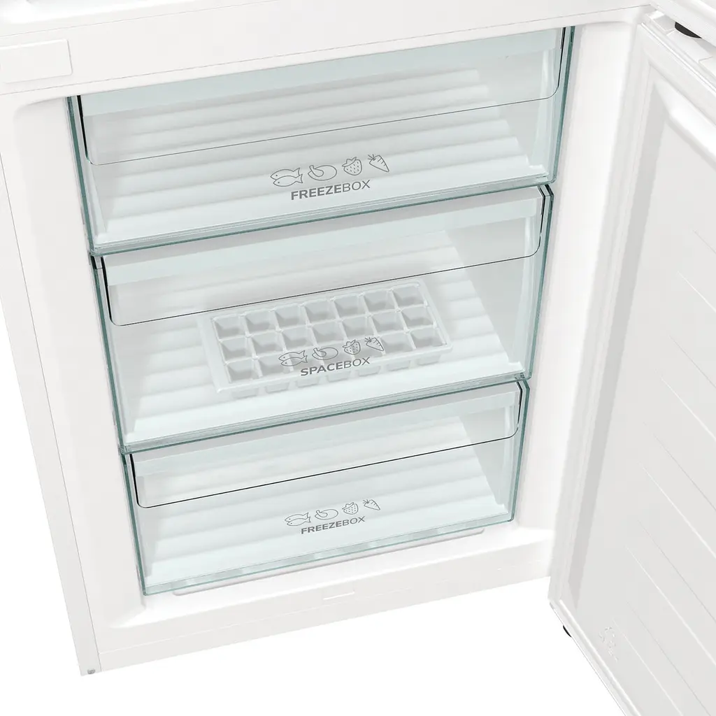 Холодильник Gorenje NRK6191EW5F 185х60х60см 2 двери 203(99) л А+ Total NF (NRK6191EW5F) - фото 8