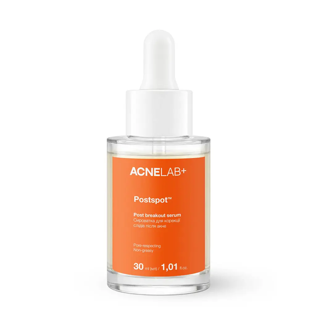 Сироватка для корекції слідів після акне Postspot Post breakout serum ACNELAB+ 30 мл