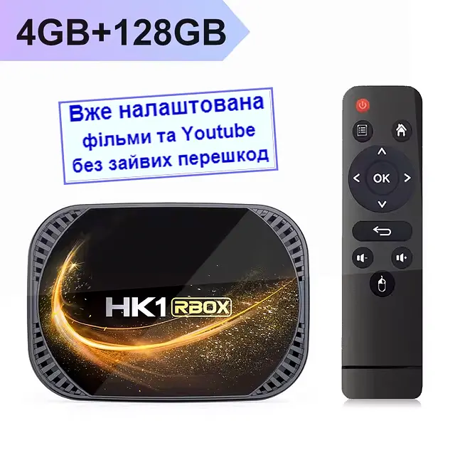 Смарт ТВ приставка HK1 X4S 4/128Gb Amlogic S905X4 Android 11.0 - фото 2