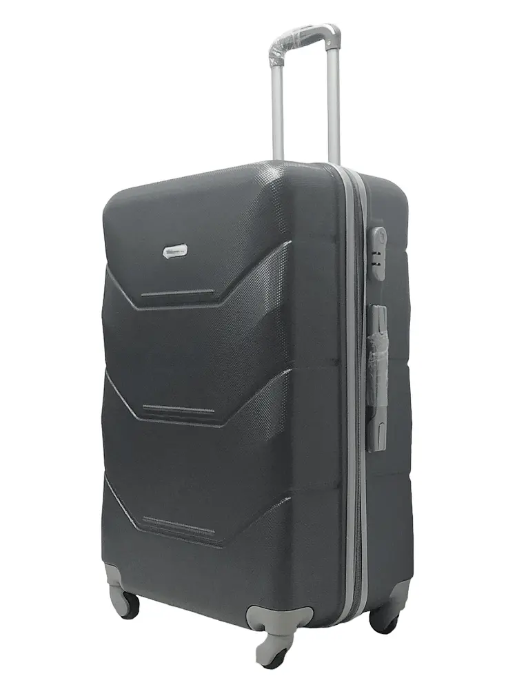 Валіза велика L ABS-пластик Milano bag 147M 76×51×31см 115л Сірий