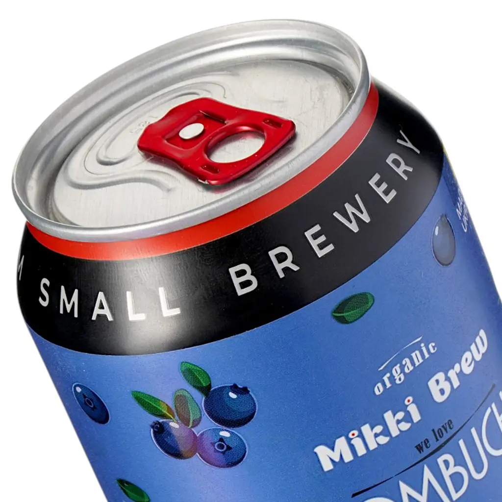 Напій безалкогольний комбуча Mikki Brew Blueberry з/б 0.5 л - фото 4