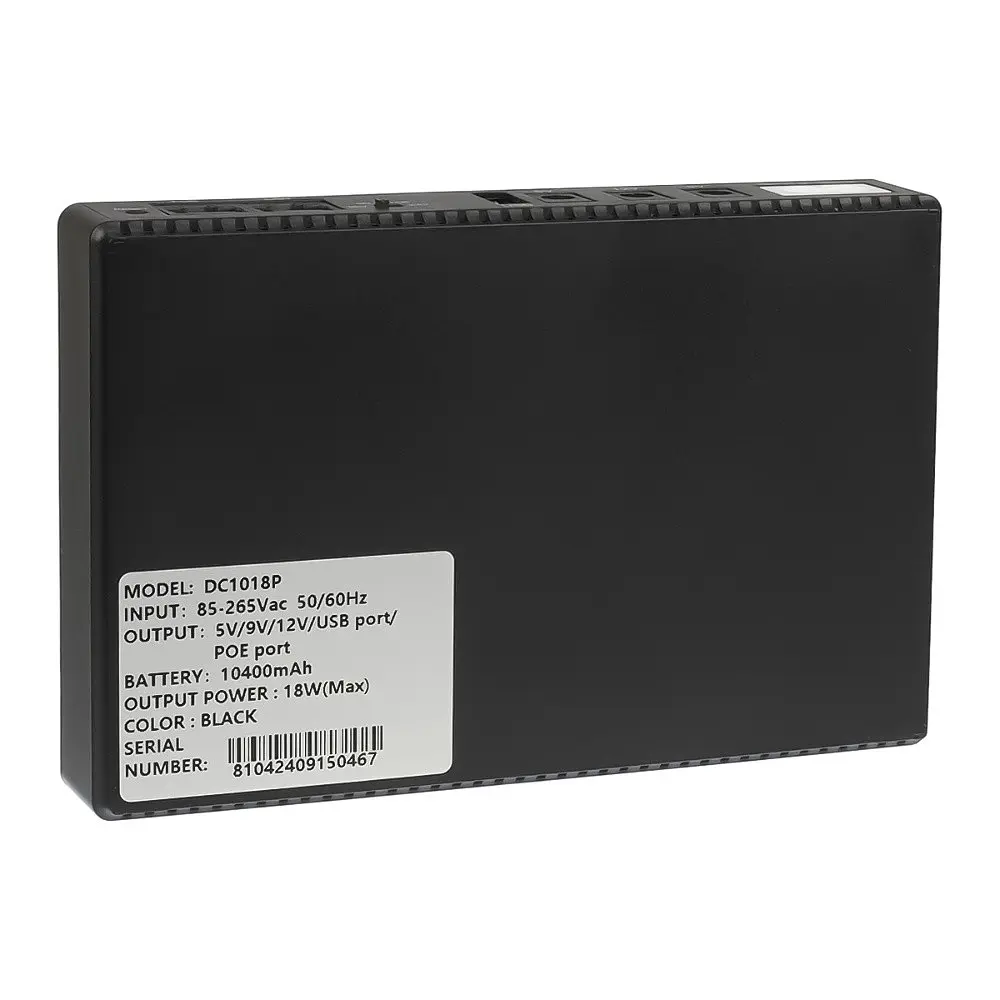 ДБЖ для роутера Andes DC1018P 18W 10400mAh - фото 4