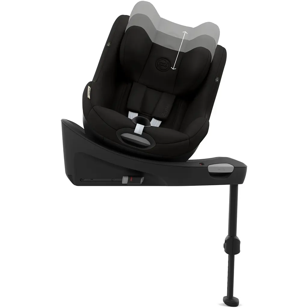Автокрісло Cybex Sirona Gi i-Size Moon Black чорне (524001443) - фото 6