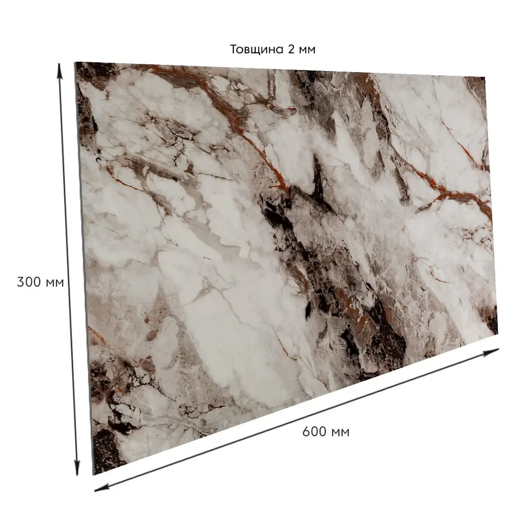 Самоклеюча стінова PET плитка 600x300x2mm (D) SW-00002297 - фото 3