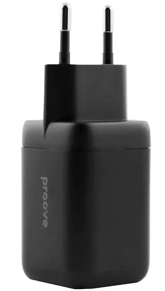 Зарядний пристрій Proove Silicone Power 40W (Type-C + Type-C) black (WCSP4020001) - фото 3