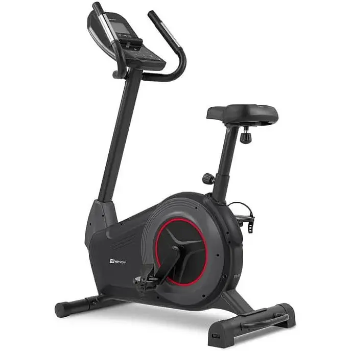 Велотренажер Hop-Sport HS-100H Solid iConsole+ черный - фото 2