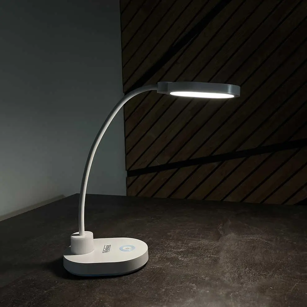 Настільна лампа з акумулятором LED ASPEN 6W 4200К біла Violux ( 540003 ) - фото 2