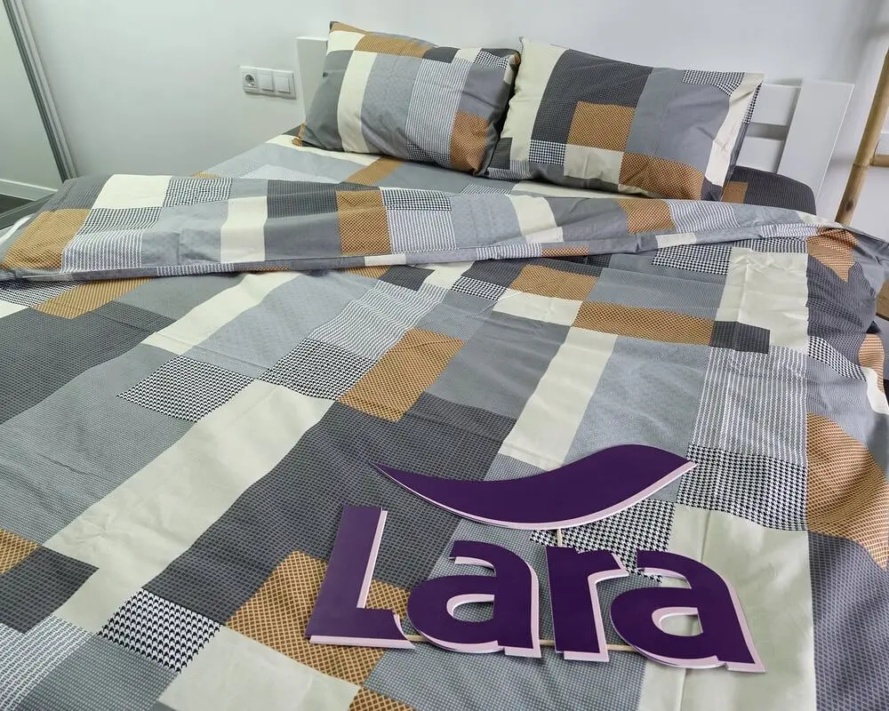 Постільна білизна LARA бязь d11282s сімейна - фото 4