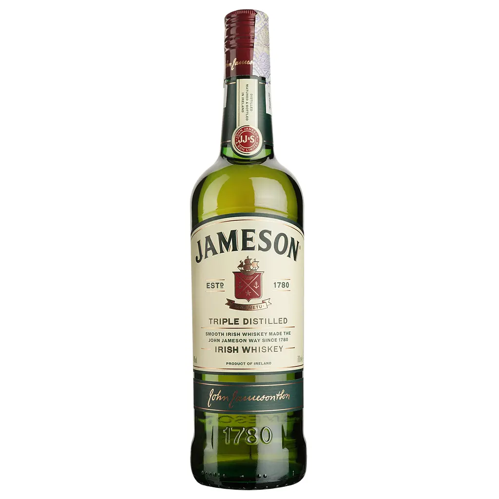 Упаковка виски Jameson Irish Whiskey 40% 4.2 л (0.7 л x 6 шт.) - фото 2