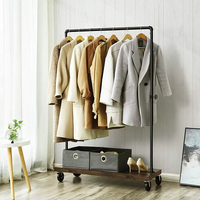 Стійка-вішалка для одягу та взуття Leobert Vintage у стилі Loft - фото 3