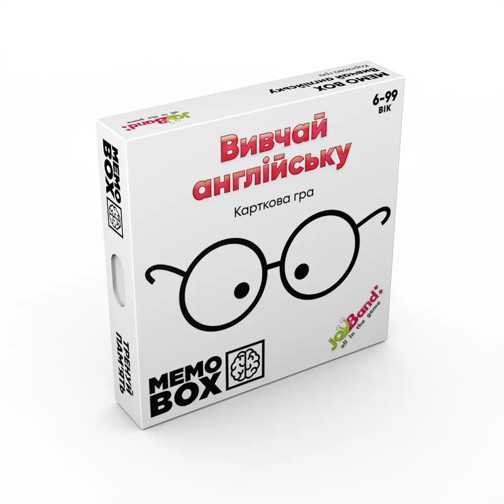 Настольная игра JoyBand MemoBox Изучай Английский (MB0004) - фото 2