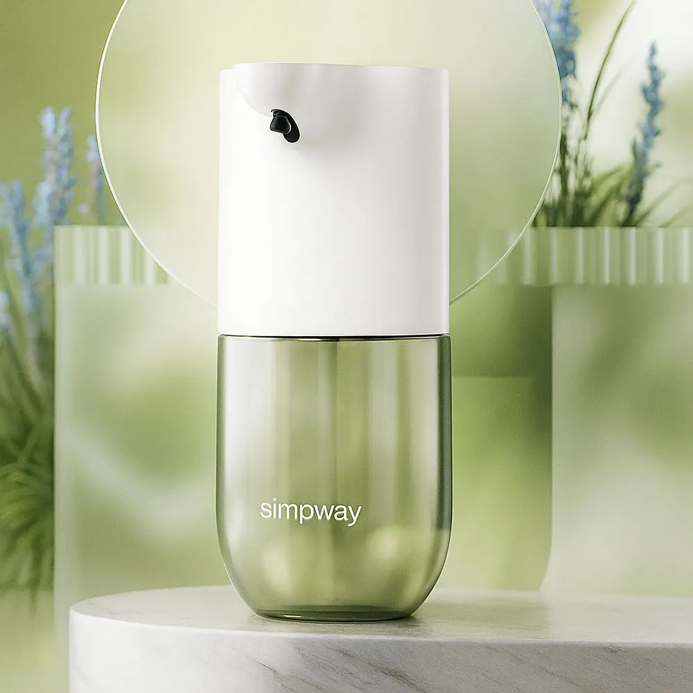 Автоматичний дозатор для мила Simpleway Automatic Soap Dispenser (ZDXSJ09XW) Green - фото 2