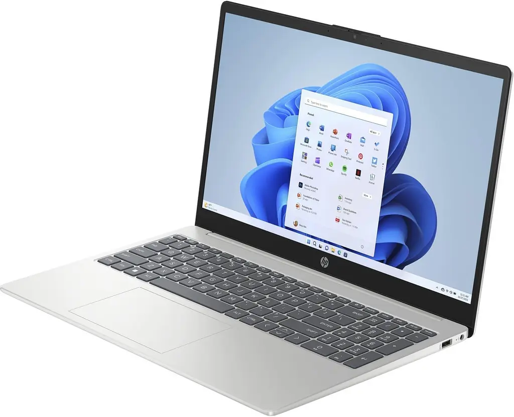 Ноутбук HP 15.6 15-fc0290ua FHD IPS/Ryzen 3 5425U/16GB/512SSD/Radeon/DOS/Silver (C9RJ4EA) - фото 3
