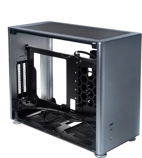 Корпус QUBE A4 Aluminum Gray (QBA4I_WGNU3) - фото 5