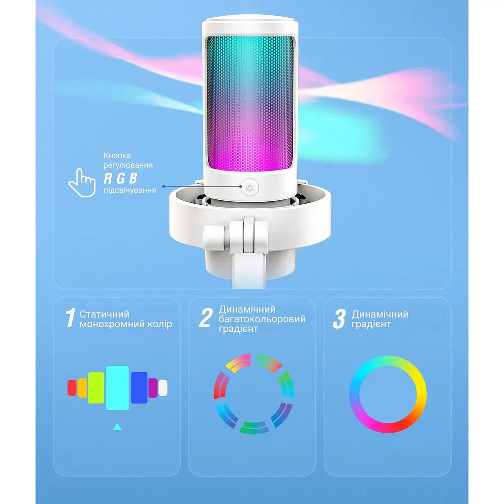 Мікрофон Fifine USB (A8W) - фото 3