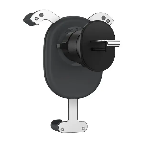 Автомобільний утримувач холдер Baseus Stable Gravitational Car Mount Air Outlet version SUWX000001 Black - фото 3