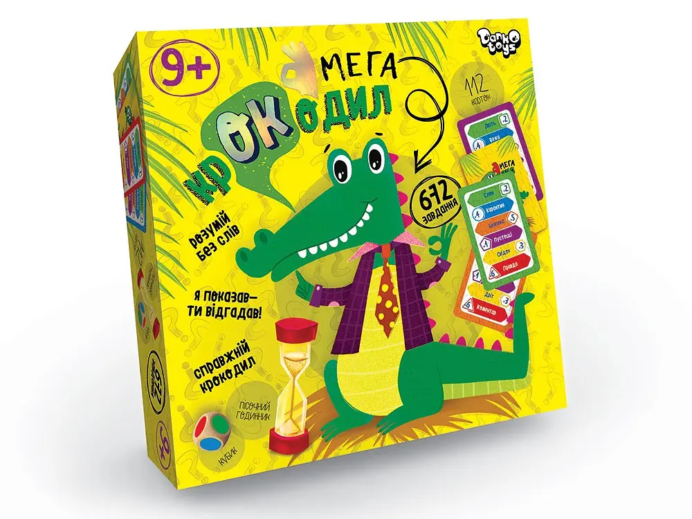 Настільна гра-вікторина Мега-крокодил, CROC-03-01U - фото 1