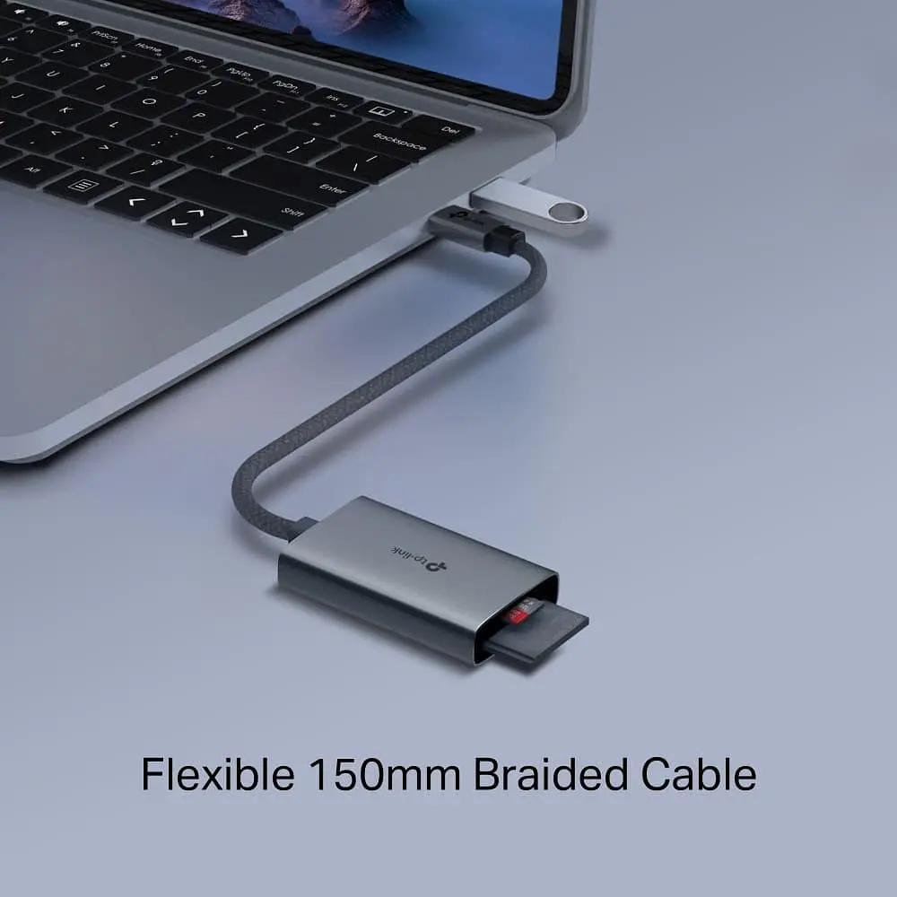 Кардрiдер TP-Link iдер USB 3.0 Type-C до SD microSD UA440C (UA440C) - фото 9