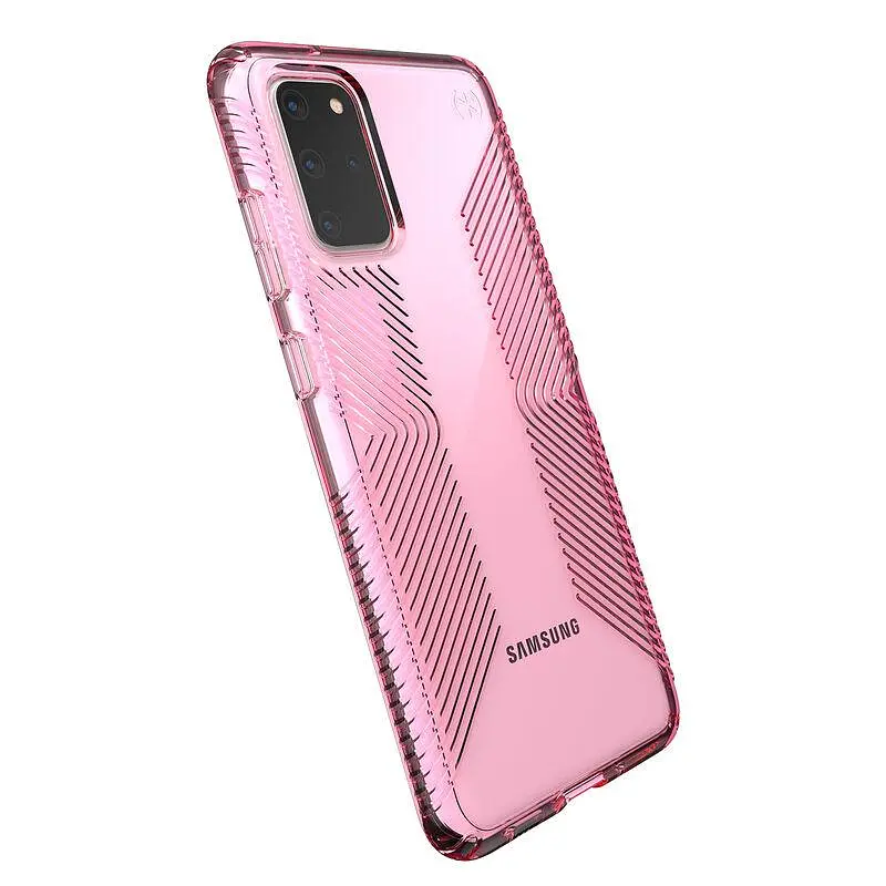 Чохол прозорий протиударний Speck Presidio Perfect Clear Grip Samsung Galaxy S20 Plus (6.7") Pink - фото 7