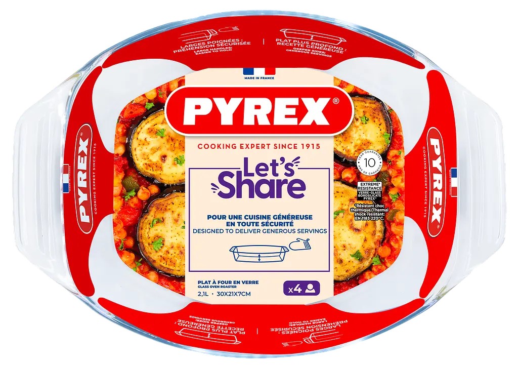 Форма для запікання Pyrex 30х21х7 см 2.1 л kuh0016069 - фото 3