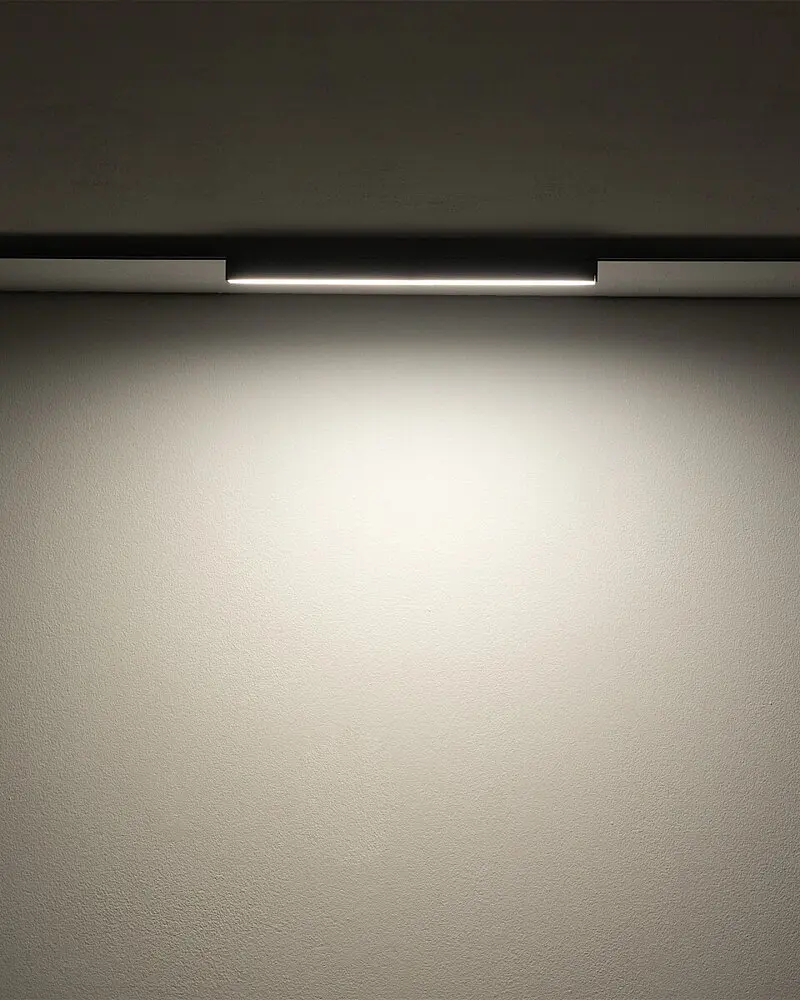 Магнитный трековый светильник Nowodvorski 11743 NANO-LVM Line Out LED 1x10W 3000K 400Lm IP20 черный - фото 2