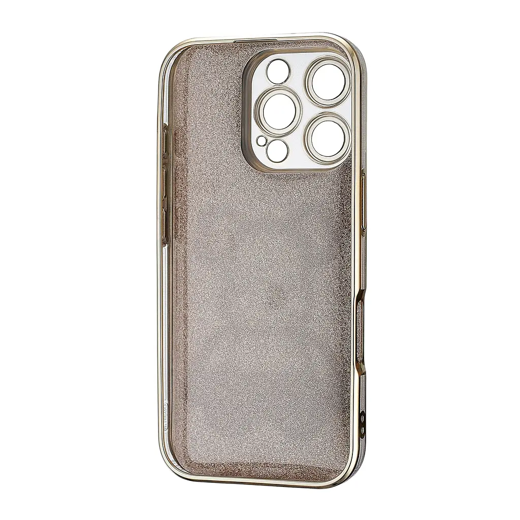 Чохол Shining Bear Case Protected Camera iPhone 16 Pro Gold - фото 5