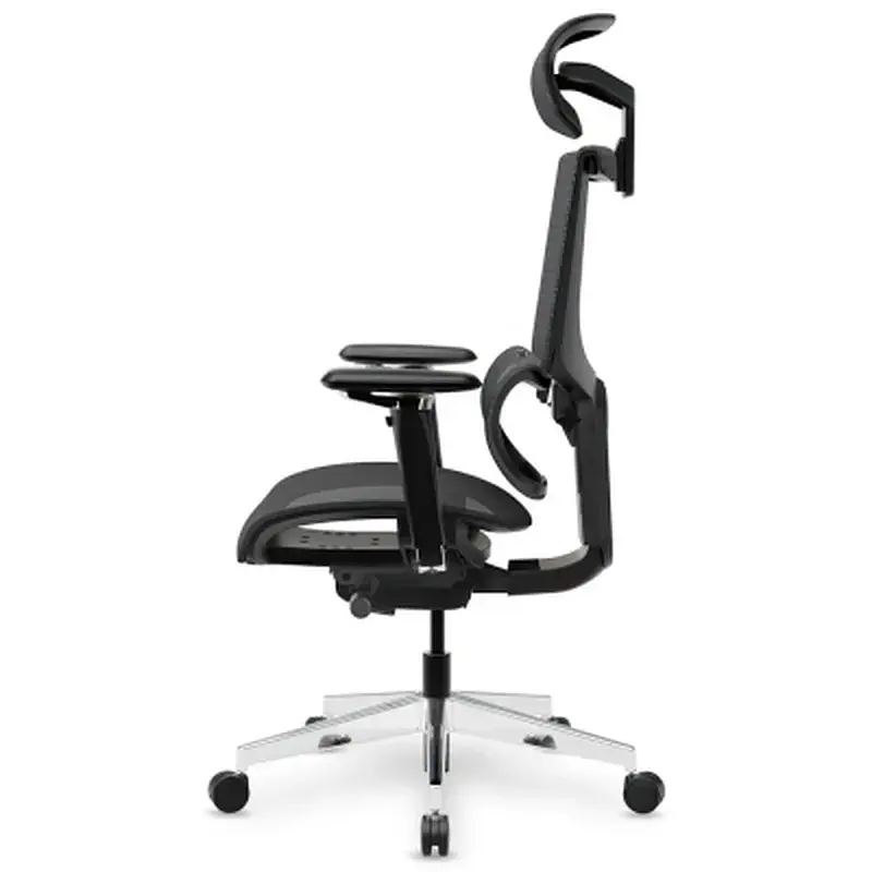 Офісне крісло Mealux S8 Air Black (HF-S8P M/B) - фото 3
