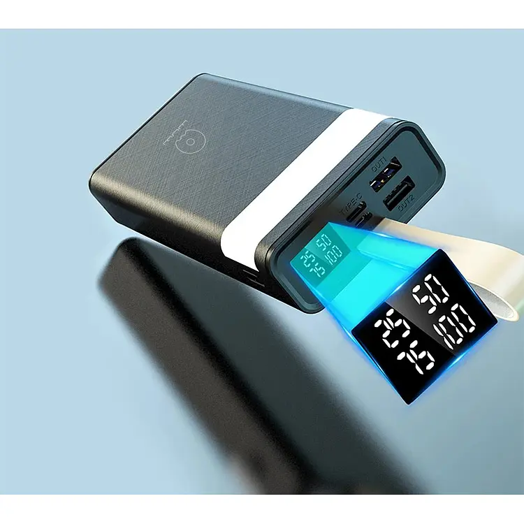 Внешний аккумулятор WUW Power Bank Y108 30000mAh 10W Black [111093] - фото 5