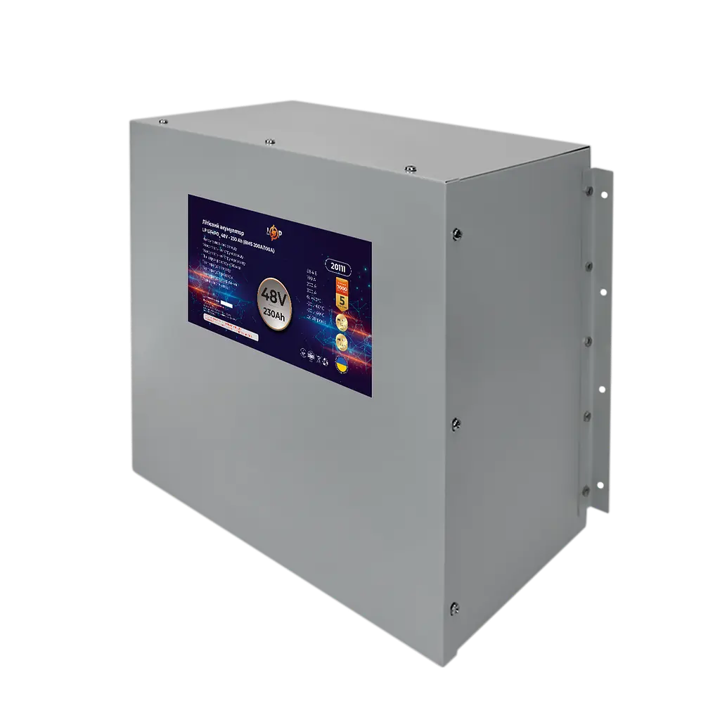 Аккумулятор LogicPower LiFePO4 48 V 230 Ah (11776Wh) с контроллером BMS 200A/100A металл - фото 3