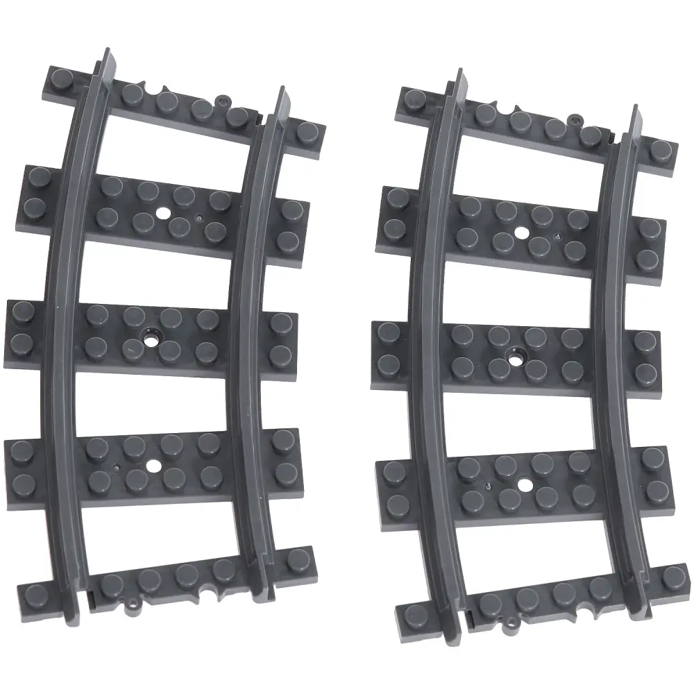 Конструктор Zipp Toys Потяг DF2159 з рельсами, зелений - фото 6