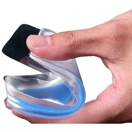 Силіконові подушечки для п'яти вставки для взуття L 40-45 пара Blue (16378) - фото 3