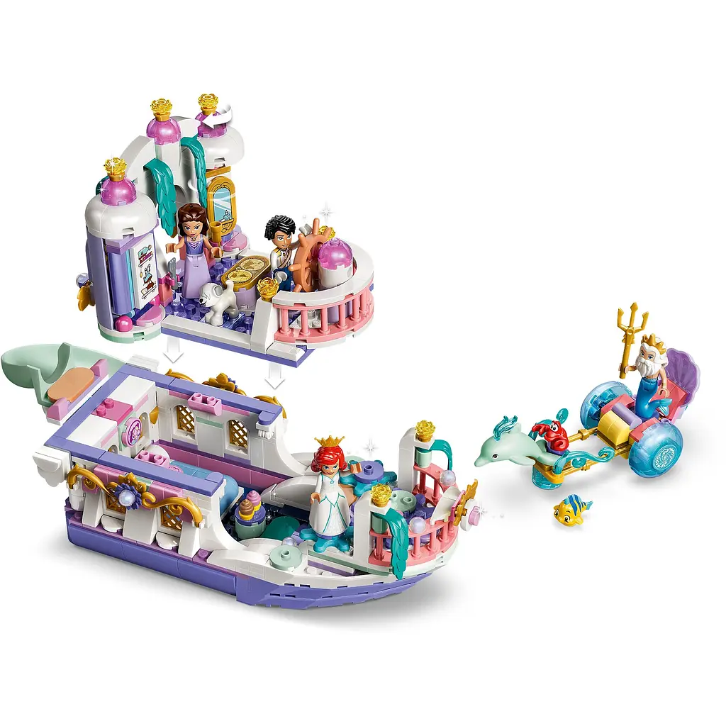 Конструктор LEGO Disney Princess Королівський весільний човен Аріель (43299) - фото 5