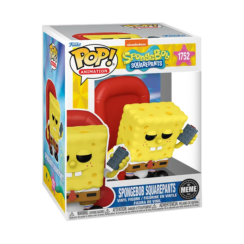 Фигурка Funko Pop Губка Боб Meme Spongebob 15 см FP SB 1752 - фото 2