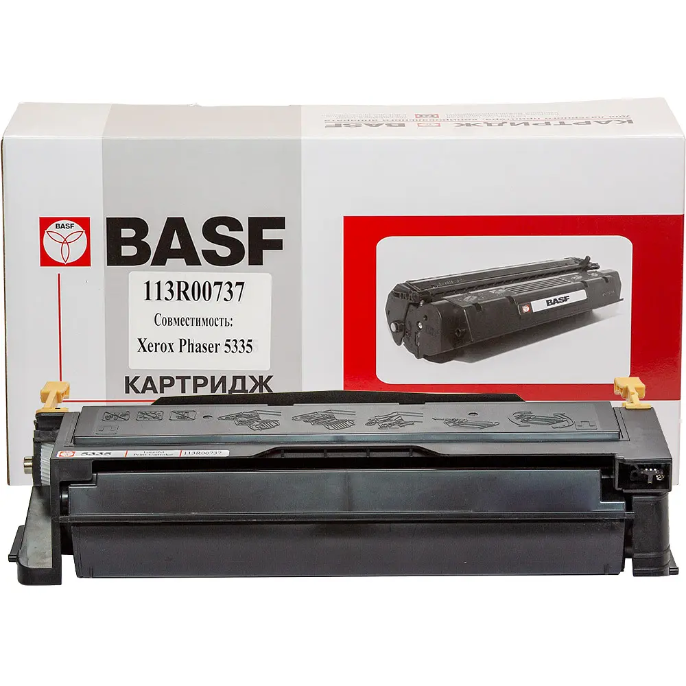 Картридж тон. BASF для Xerox Phaser 5335 аналог 113R00737 Black ( 10000 ст.) (BASF-KT-113R00737)