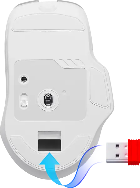Миша Defender Astro Elite GM-056 White (52056) - фото 4