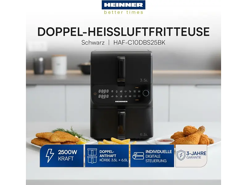 Мультипіч HEINNER InnovaCook HAF-C10DBS25BK - фото 9