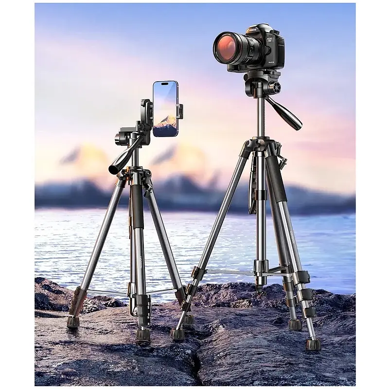 Штатив UGREEN LP661 Professional Tripod for Phone & Camera(UGR-15187) (UGR-15187) - фото 2