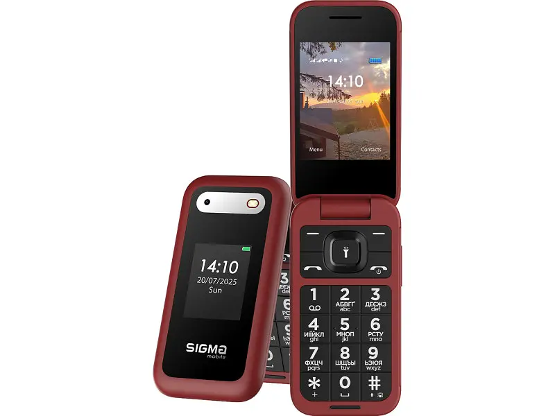 Мобільний телефон Sigma mobile X-style 281 CLIK Red