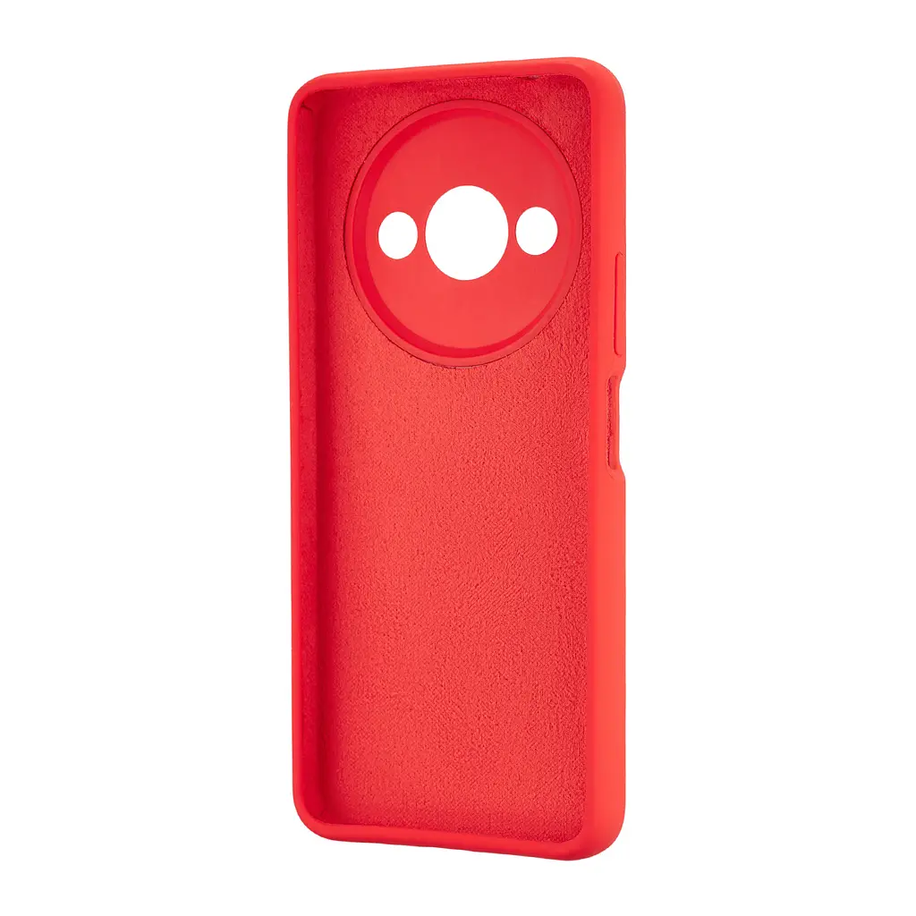 Чохол Silicone Case Xiaomi Redmi A3 4G/Poco C61 4G/Redmi A3X Red - фото 2
