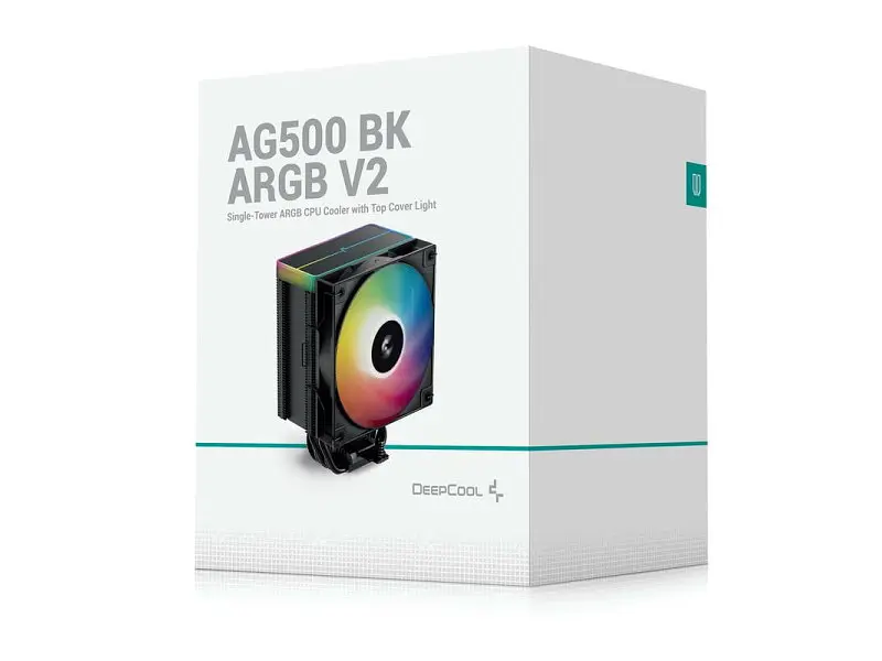Повітряне охолодження Deepcool AG500 BK ARGB V2 Black (R-AG500-BKAMMN-GJD) - фото 10