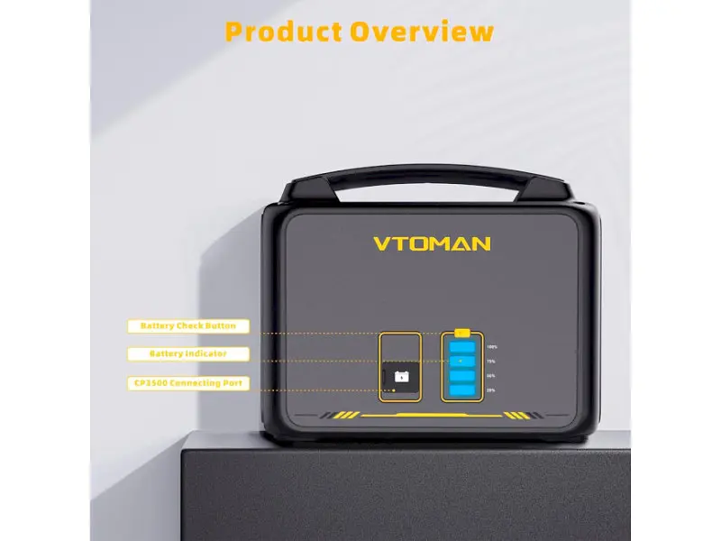 Додаткова батарея для зарядної станції Vtoman PB-23 (Jump 600X Extra Battery) - фото 8