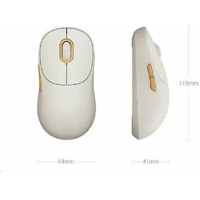 Бездротова мишка Xiaomi Wireless Mouse 3 бежева (XMWXSB03YM) - фото 4