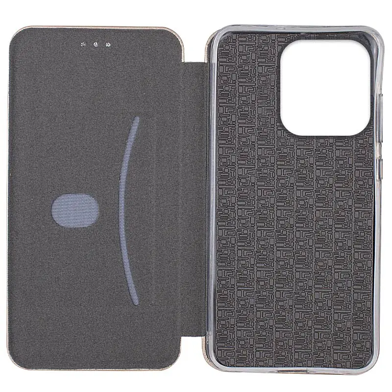 Кожаный чехол-книжка Epik Classy для Motorola Edge 70 Fusion / 70 Fusion+ Темно-синий - фото 2